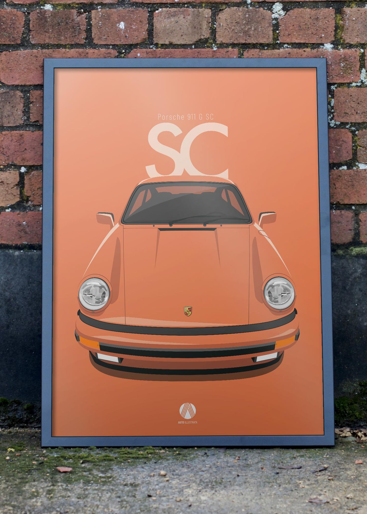 1982 Porsche 911 SC - 524 Burnusbraun - poster print