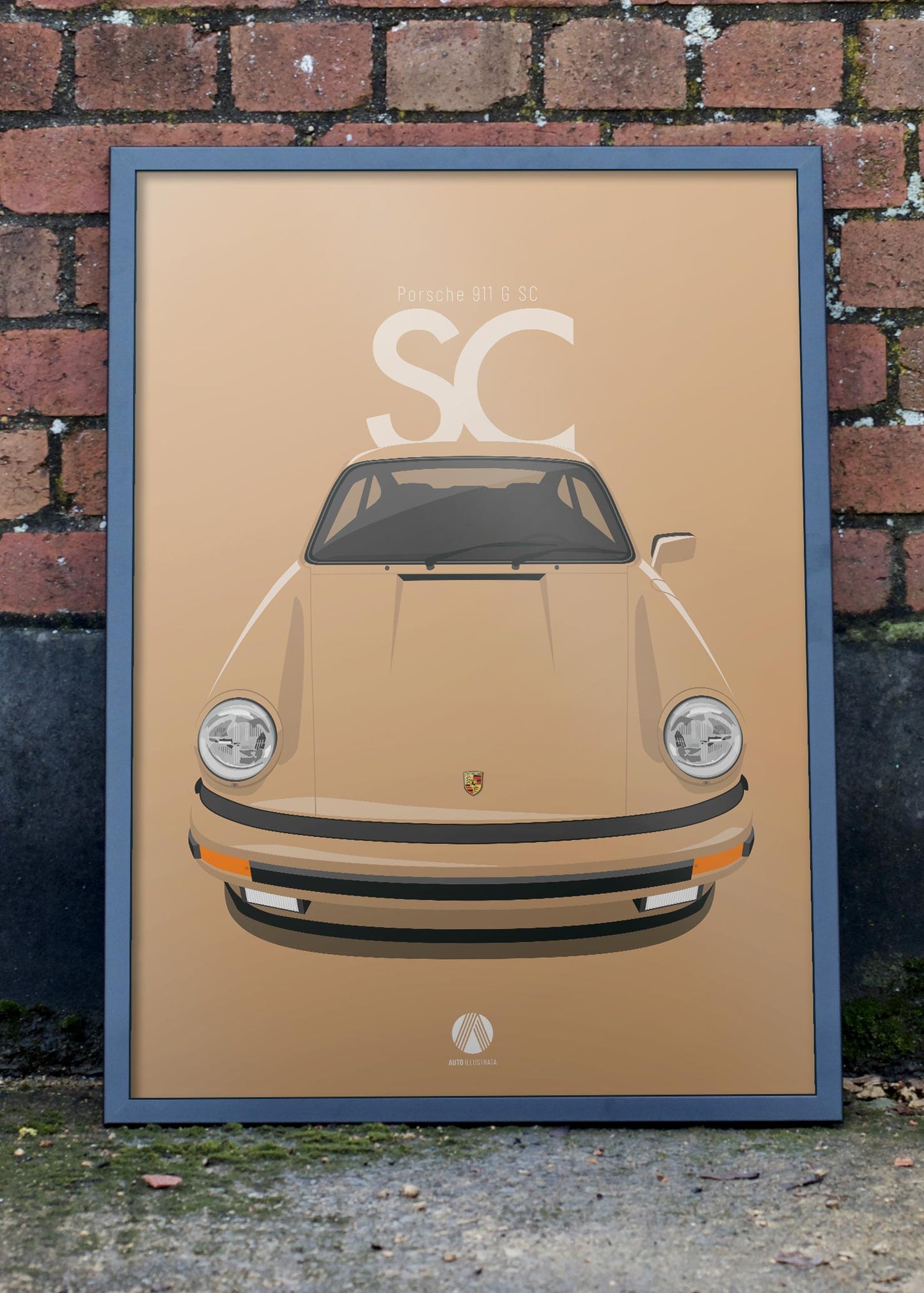 1978 Porsche 911 SC - 502 Kaschmirbeige - poster print