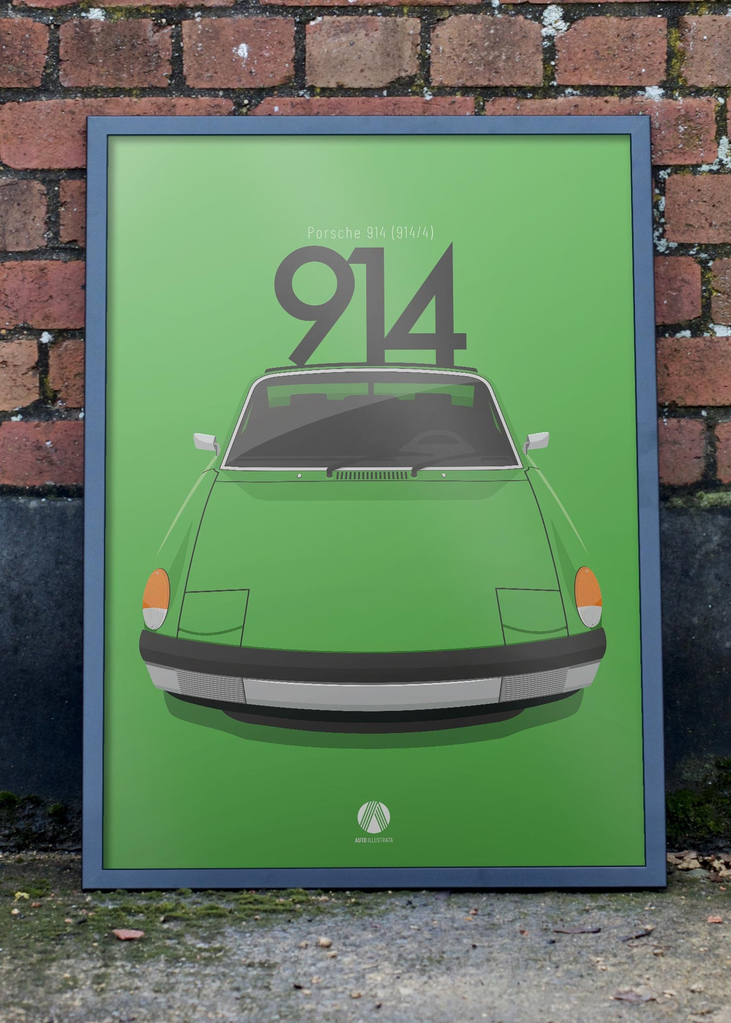 1970 Porsche 914 Zambezi Green - poster print