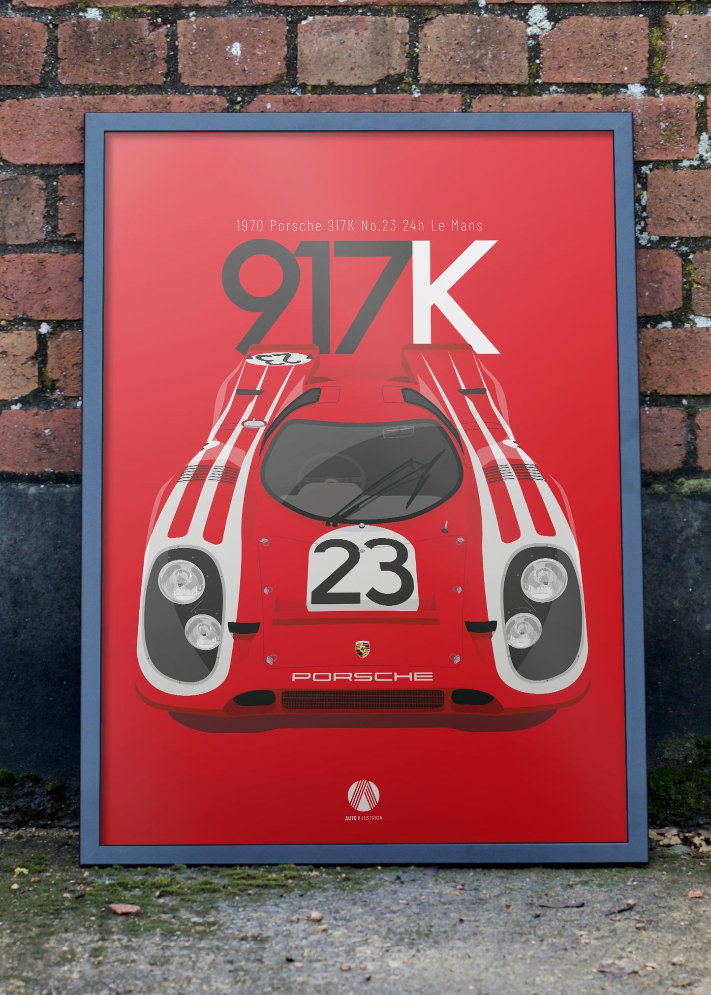 1970 Porsche 917K Salzburg No.23 - poster print