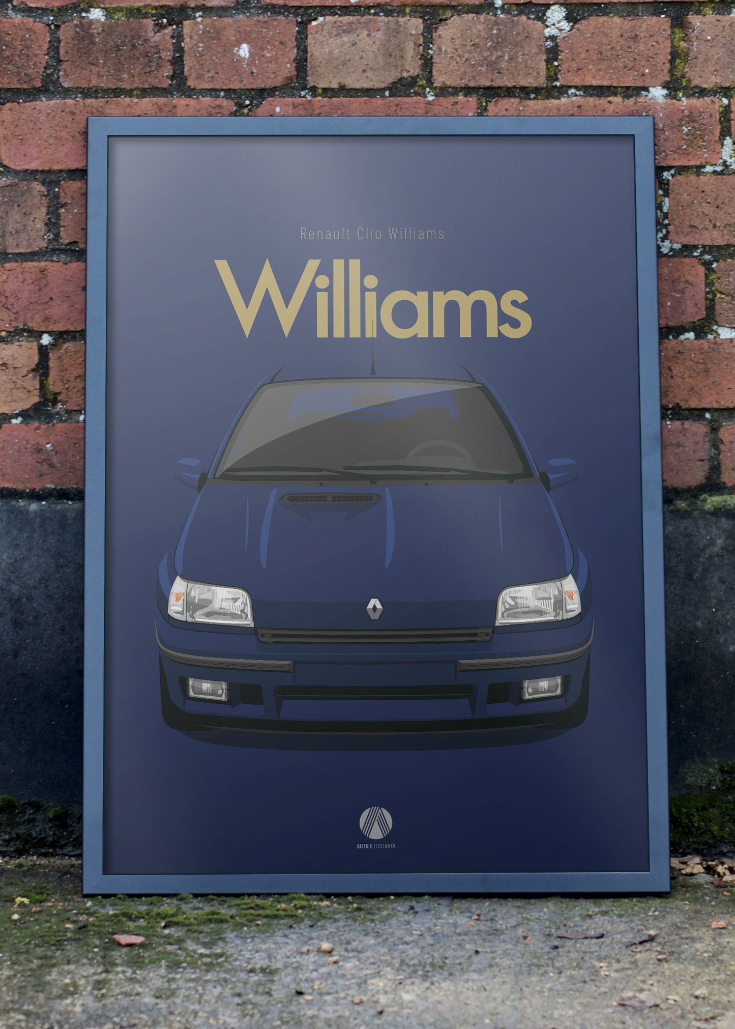 1993 Renault Clio Williams - poster print