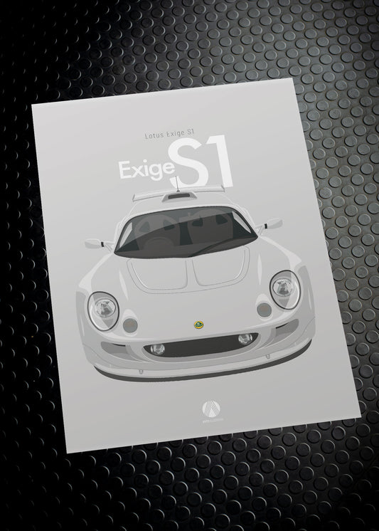 2000 Lotus Exige S1 - New Aluminium - poster print