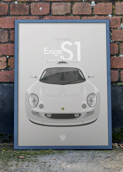 2000 Lotus Exige S1 - New Aluminium - poster print